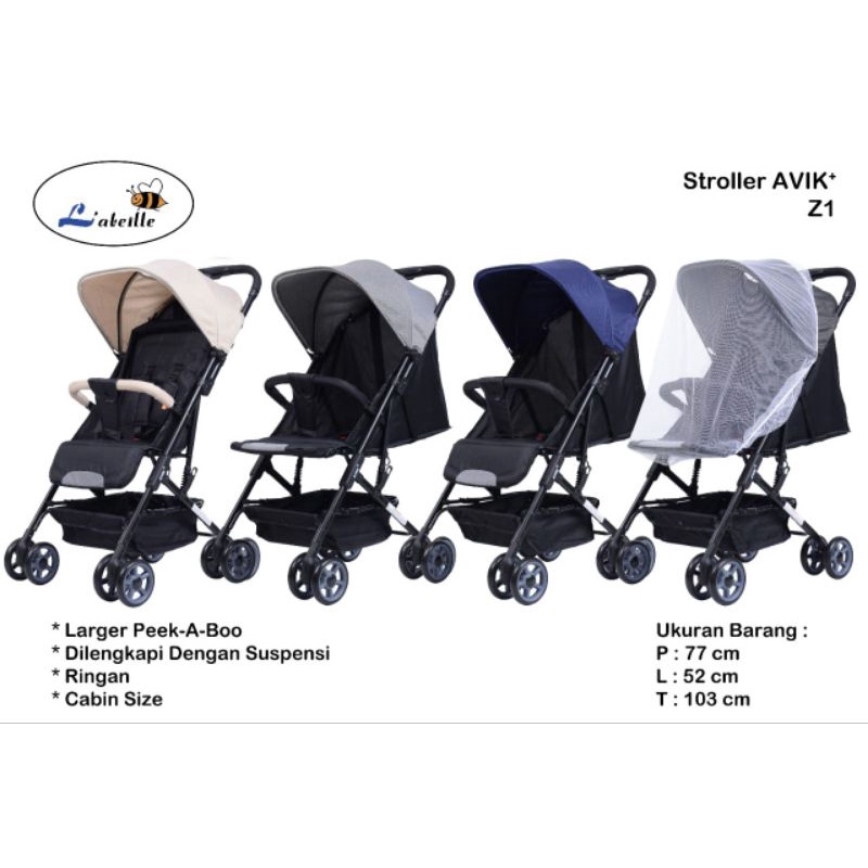 Labeille Stroller Avik+