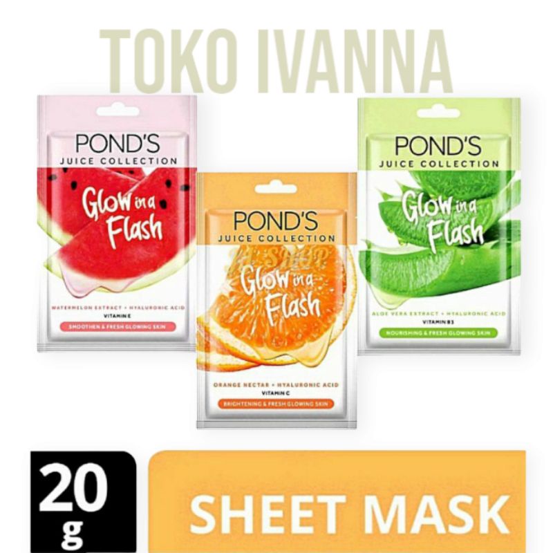 POND'S PONDS Sheet Mask Juice Collection 20gr