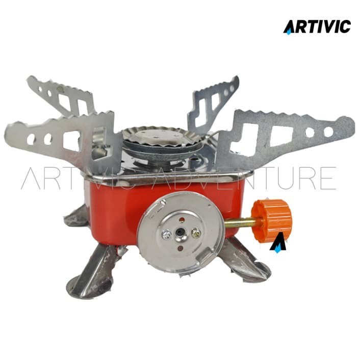 Kompor Mini Portable Kotak Kovar K202 Gunung Outdoor Stove Camping
