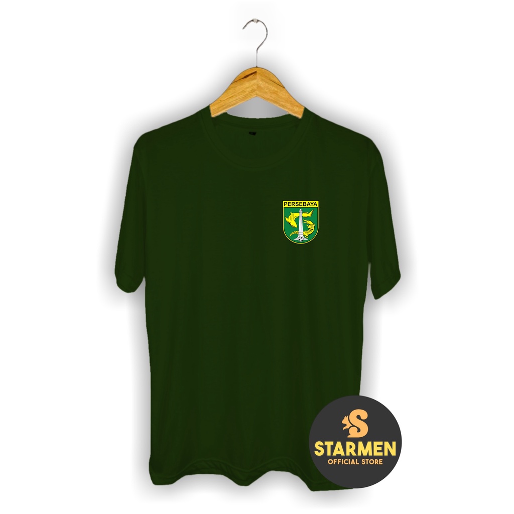 Kaos Distro Pria T-Shirt Motif Kata Kata PERSEBAYA