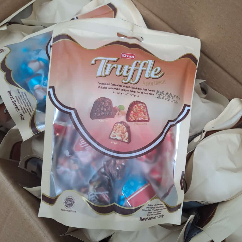 

ELVAN TRUFFLE ASSORTMENT COKLAT 150 GR
