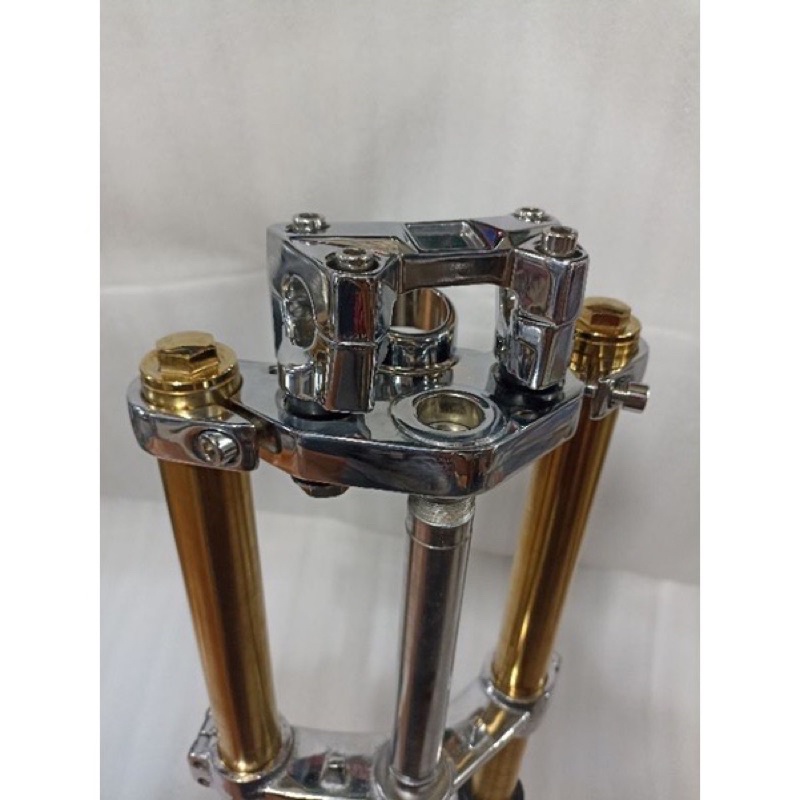 Sok skok shock depan ninja as gold full crom dan crum celup terbaik pnp honda