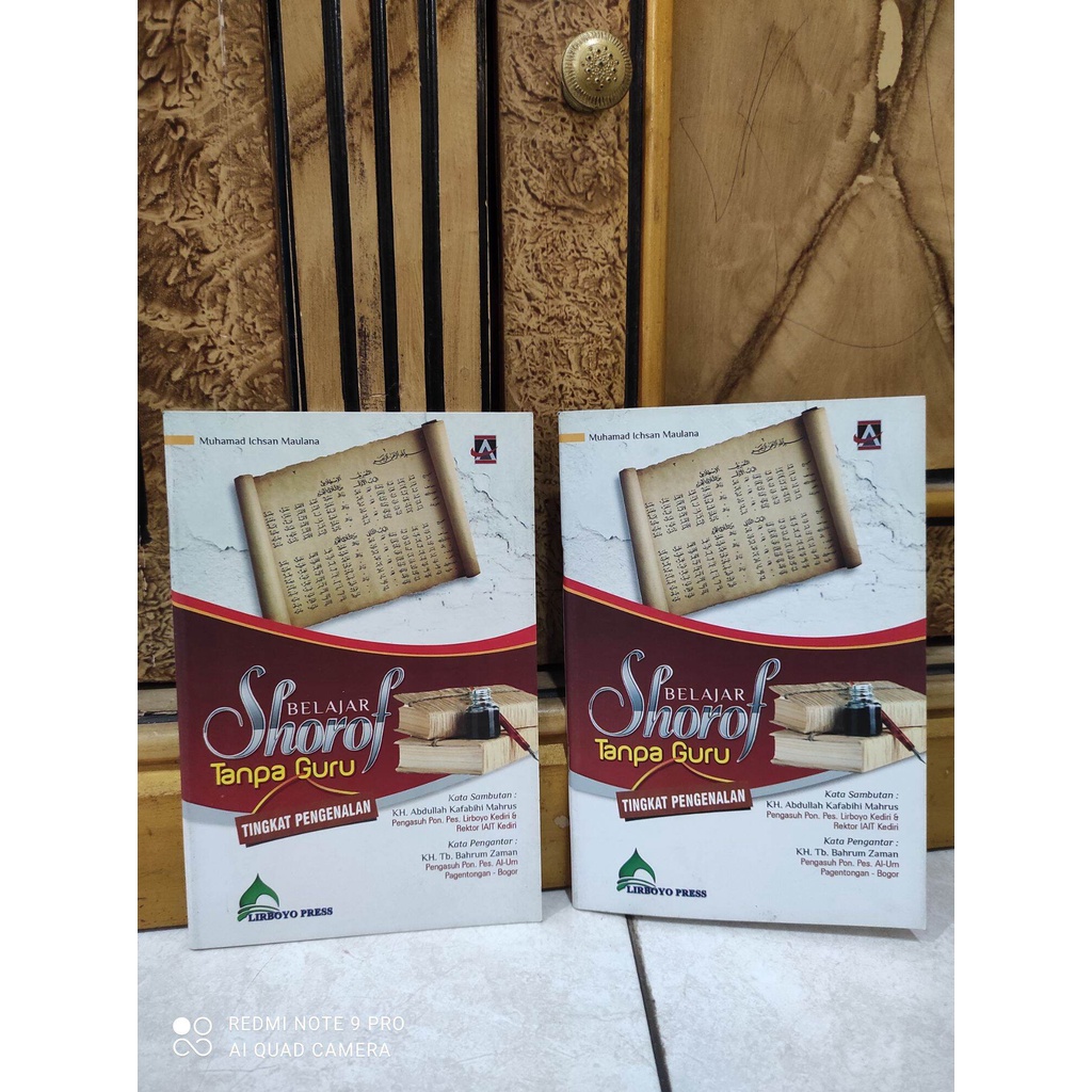 LIRBOYO PRESS belajar shorof tanpa guru tingkat pengenalan