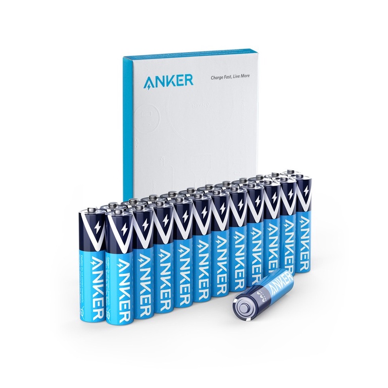 Battery / Baterai Anker Alkaline AAA Non Rechargeable - Resmi - B1820