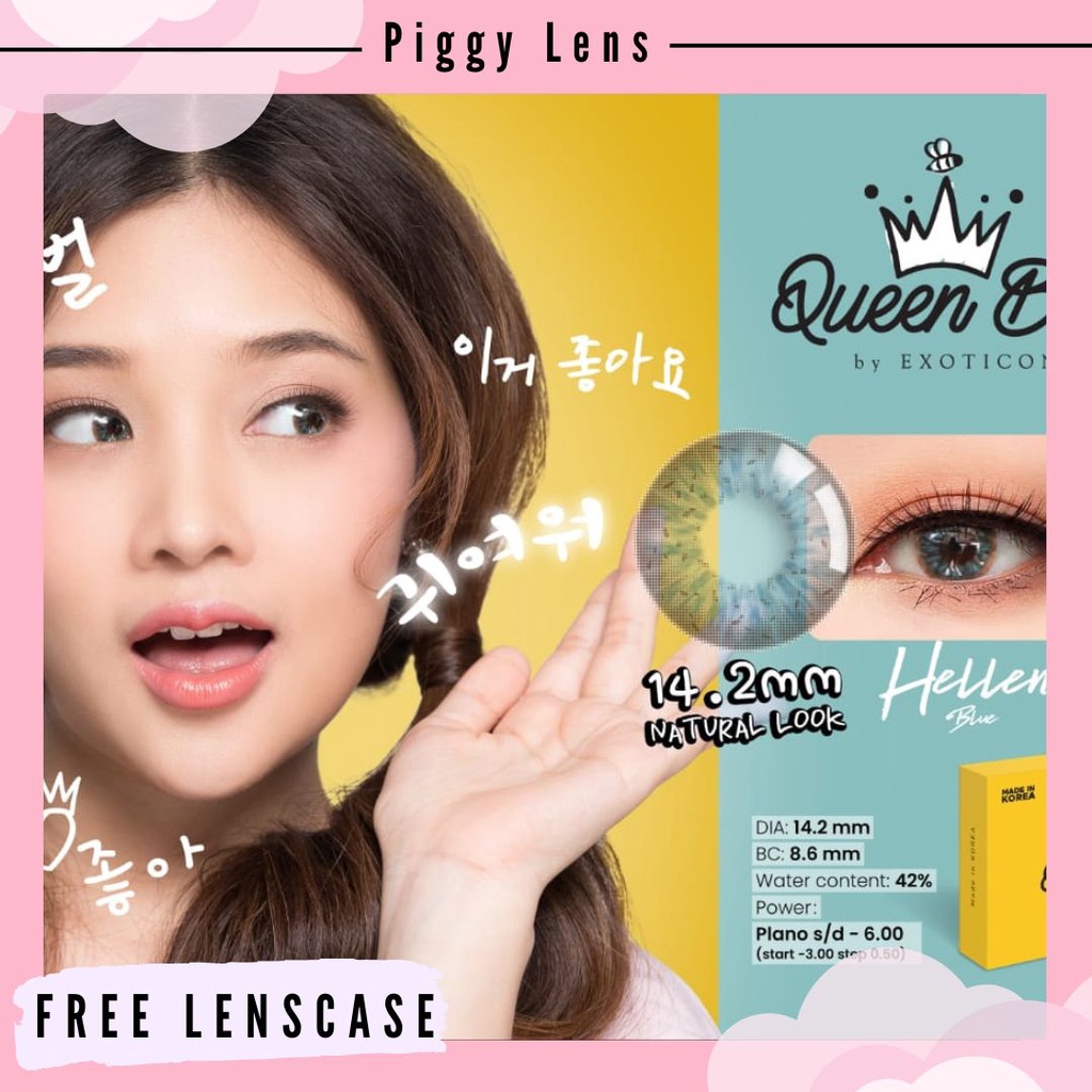 SOFTLENS X2 QUEEN BEE DIA 14.2MM MINUS 0.50 S/D 2.75