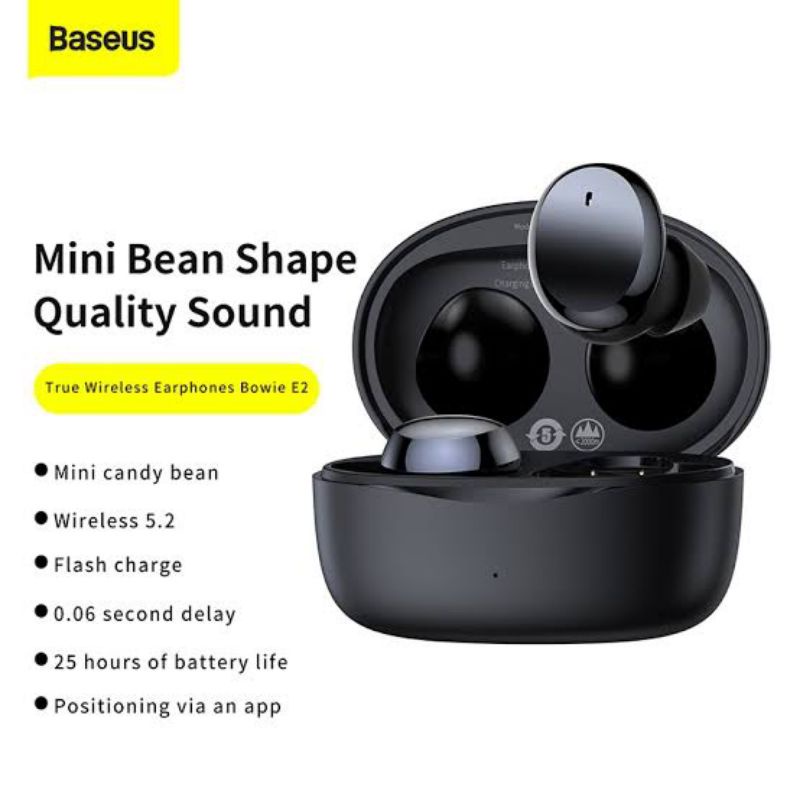 Baseus WM01 PLUS Bluetooth 5.2 Anti Loss GPS TWS Headset