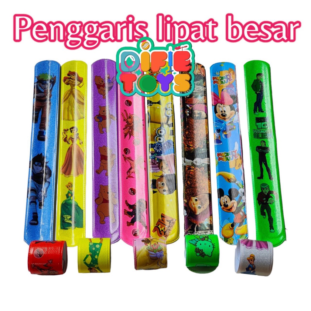 

20 pcs Penggaris Besar Lipat Gelang eceran / berbentuk gelang
