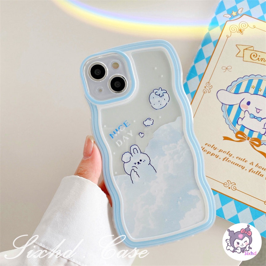 OPPO A78 A57 A77s A76 A96 A55 A16K A15 A16 A74 A54 A53 A33 A32 A31 A9 A5 A5s Reno 8T 8Z 7Z 6Z 5Z 5 A95 A94 A93 A92 A77 A52 F9 Wave Edge Cute Rainbow Cartoon Bear Phone Case Soft Cover