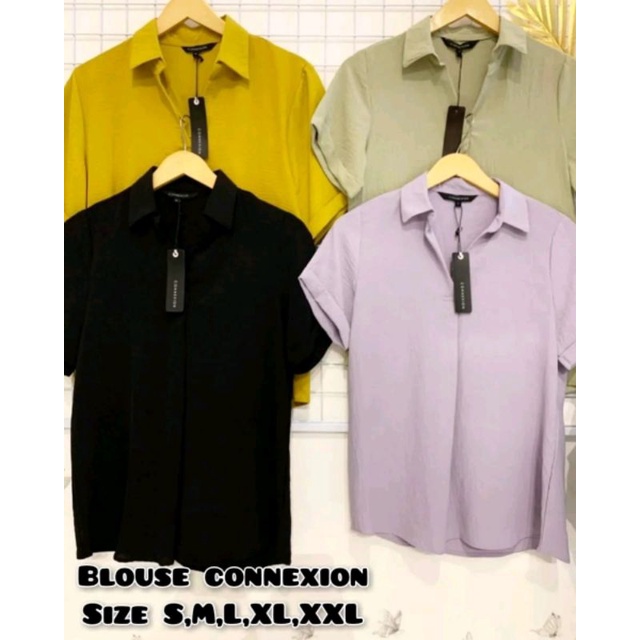 BLOUSE CONNEXION CRINKLE