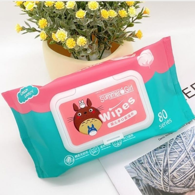 Tissue Basah Anak Dan Baby Lembut Isi 80 Lembar