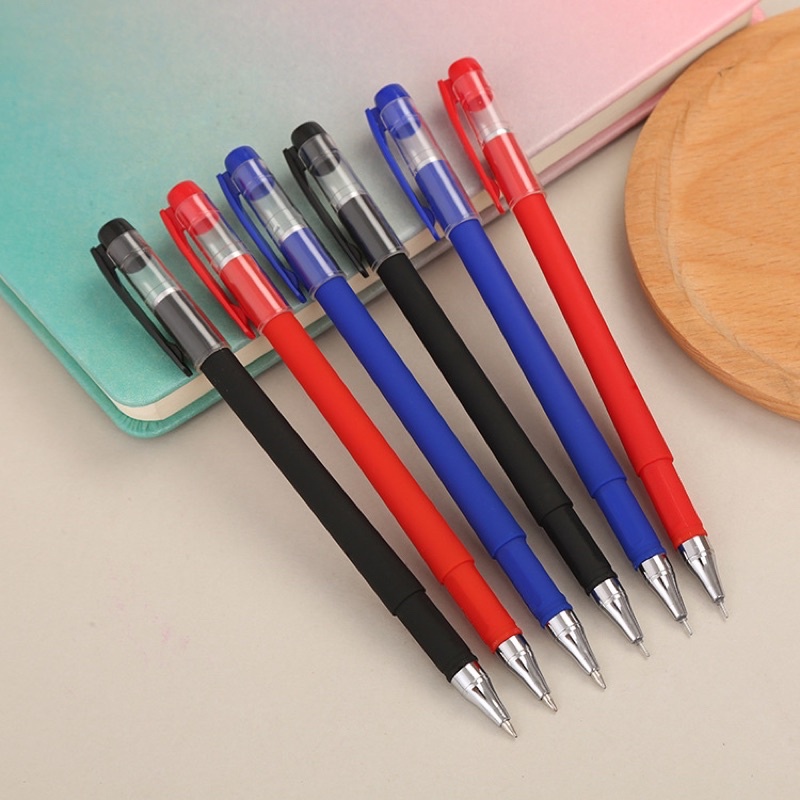 

[LULU] PULPEN / PENA CAIR WARNA HITAM MERAH BIRU POLOS / STATIONARY ALAT TULIS SEKOLAH