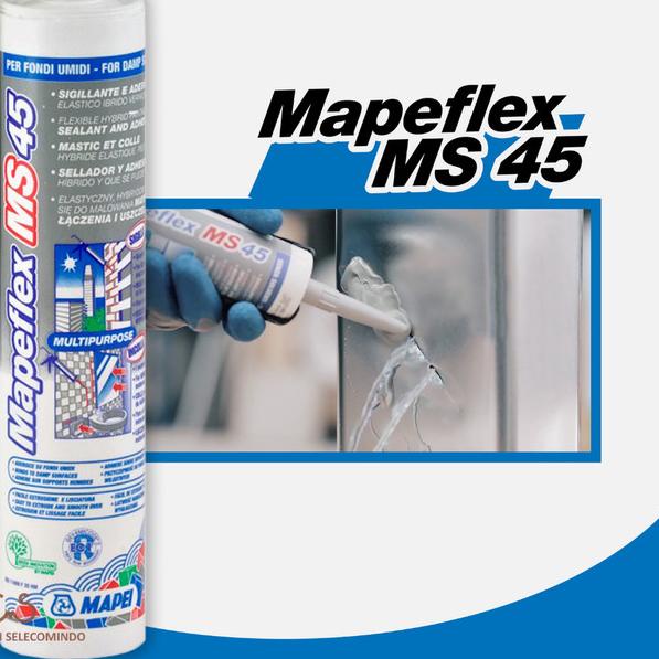 

Mapei Mapeflex MS 45 - Penambal Kebocoran pada Permukaan 300ml - Abu-abu