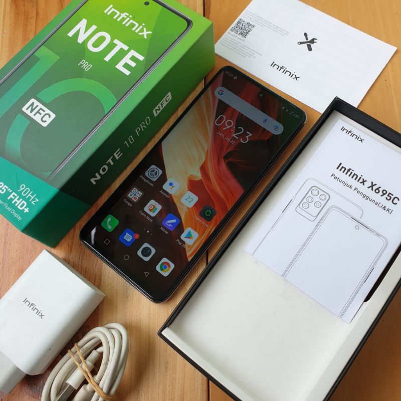 INFINIX NOTE 10 PRO (6/64) SECOND FULLSET