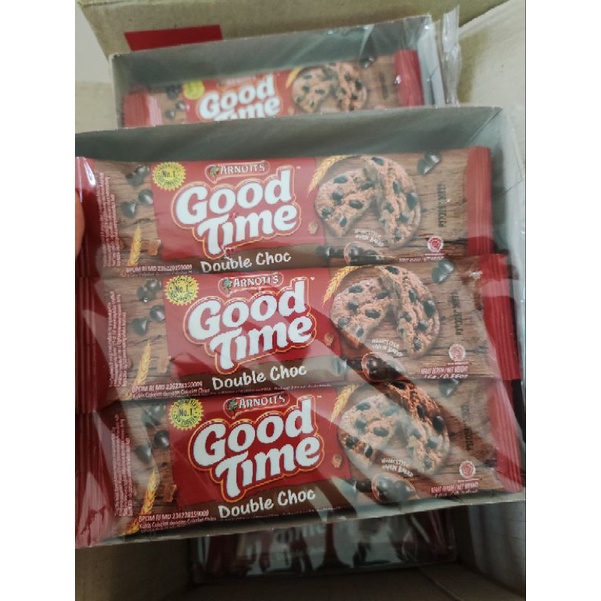 

Good Time Double Choc 1 box isi 12 bungkus