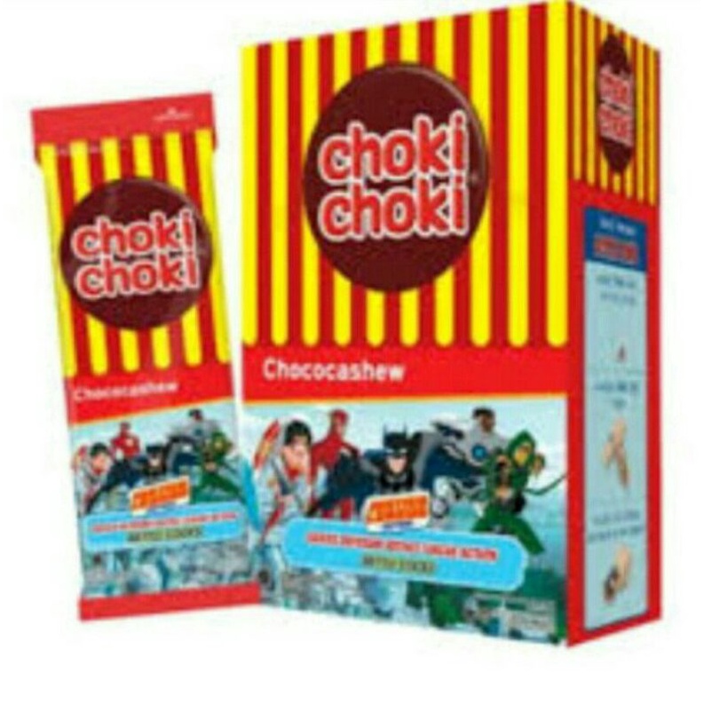 

CHOKI CHOKI CASHEW COKLAT PASTA 1BOX ISI 20pcs