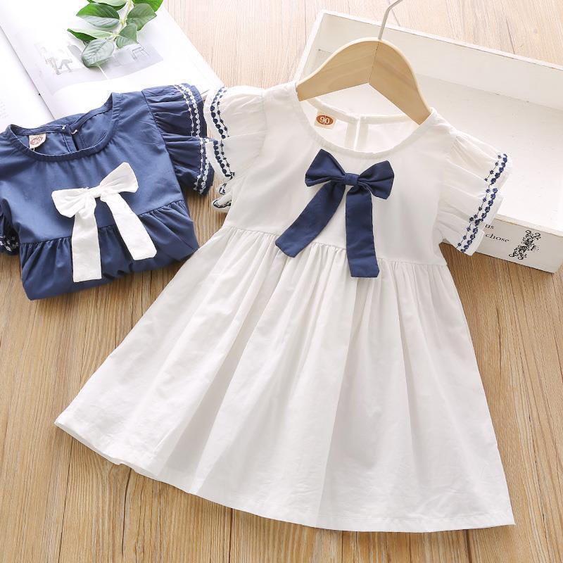 LittleAaron DRESS CARLA RIBBON EBV Baju Dress Anak Perempuan Import Dress anak/Bayi Perempuan Gaun bayi Rok Anak Pakain anak perempuan cewek inport dress pesta 0-7tahun