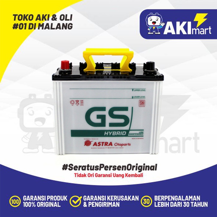GS Astra Hybrid NS70 Aki Mobil