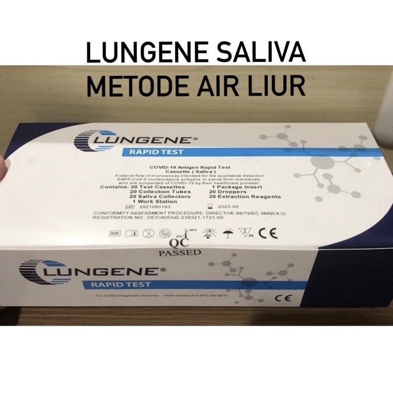 Clungene Saliva liur original isi 20 (1 box)