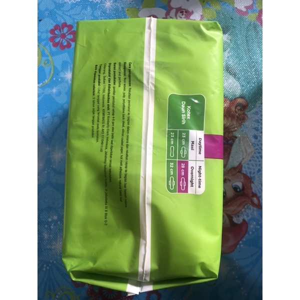 KOTEX Daun Sirih OVERNIGHT WING Ijo