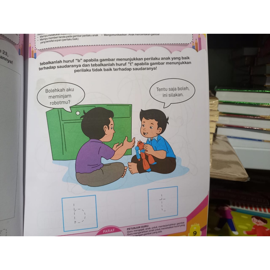 Buku Paket Tematik Isi 8 buku - TK A (4-5 taun) TK B (5-6 taun)-LINGKAR Media