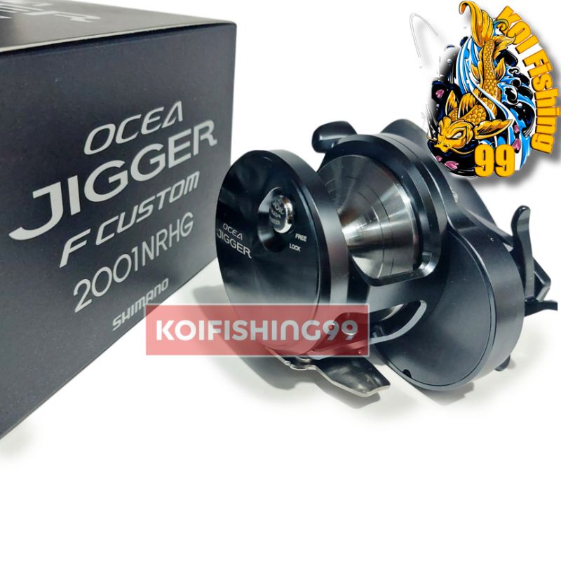 REEL SHIMANO OCEA JIGGER F CUSTOM 2001 NRHG (HANDLE KIRI)
