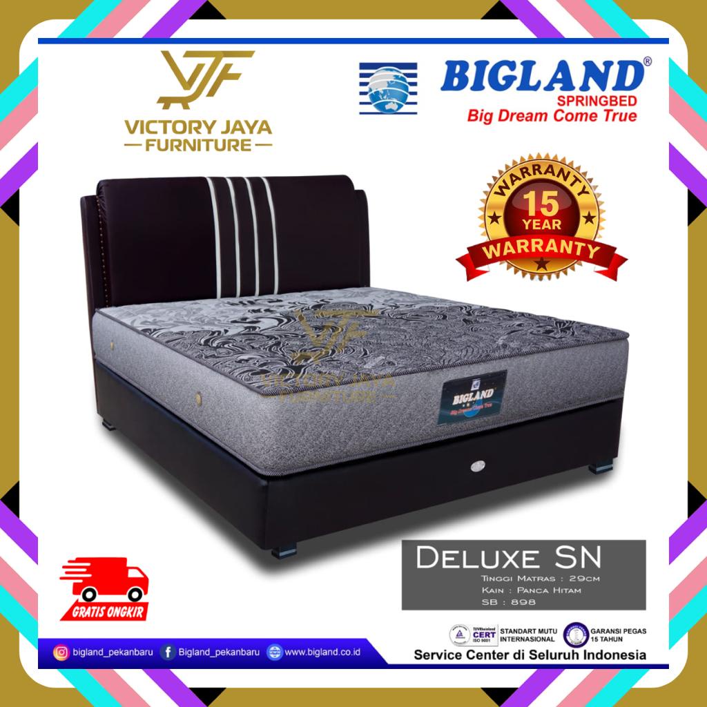 Kasur Spring Bed Bigland Deluxe / Knitted Fabric