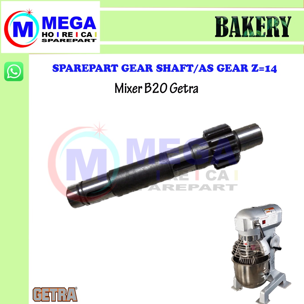 Jual B20 Sparepart Gear Shaft Mixer Getra Shopee Indonesia