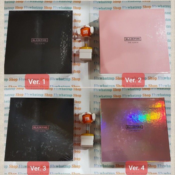 KPOP BLACKPINK OFFICIAL ALBUM THE ALBUM 1ST FULL ALBUM SEALED