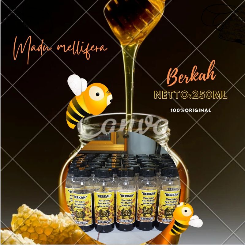 

Madu mellifera hutan riau 250ml