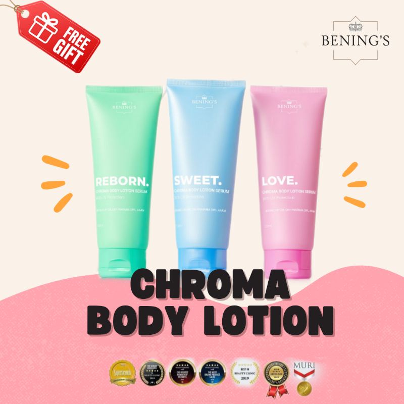 CHROMA BODY LOTION SERUM BENINGS INDONESIA