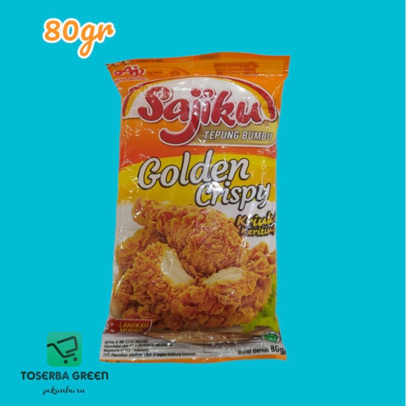 

Sajiku Tepung Bumbu Golden Crispy 80gr