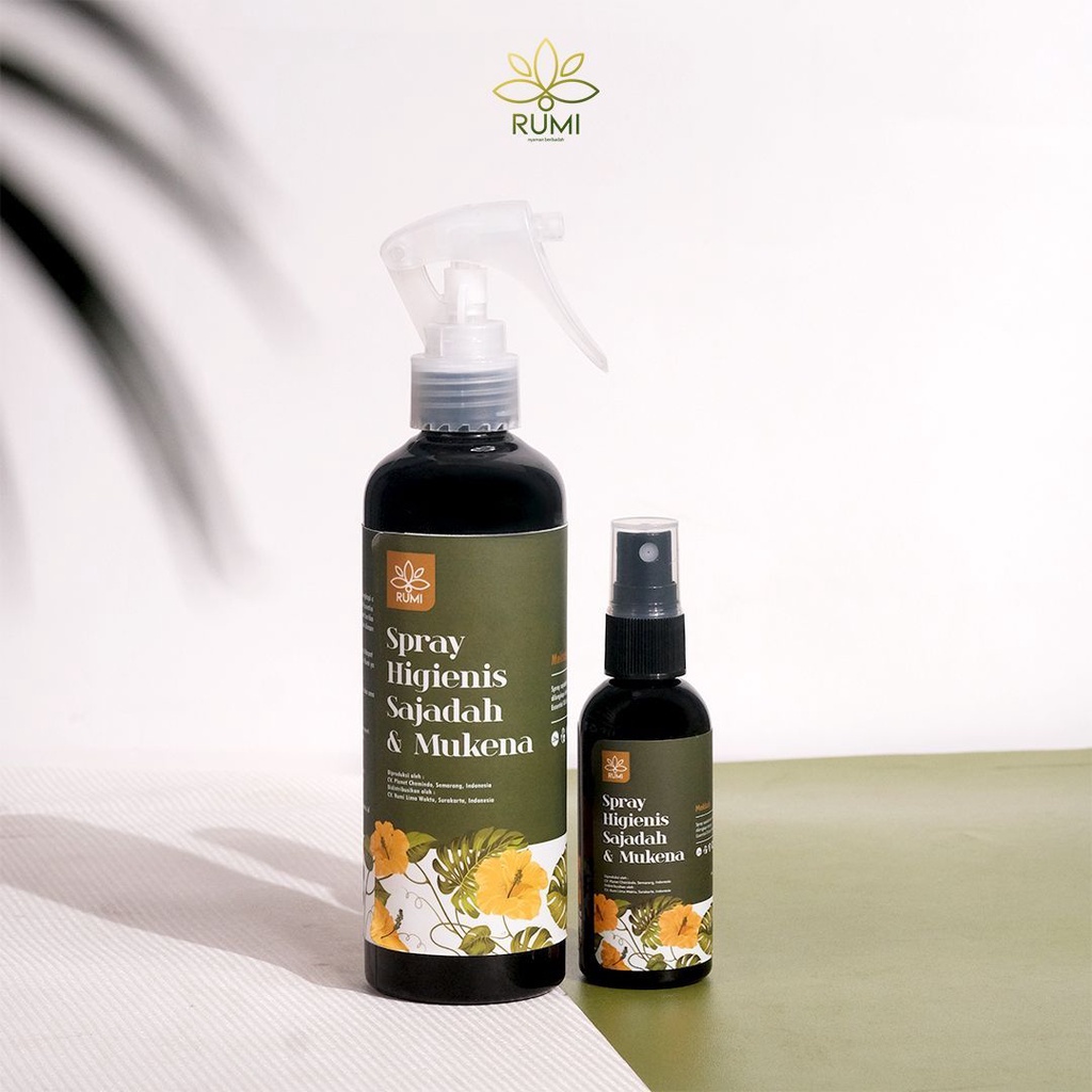 Rumi Spray Higenis Pengaharum Sajadah Dan Mukena Rumi Lima Waktu