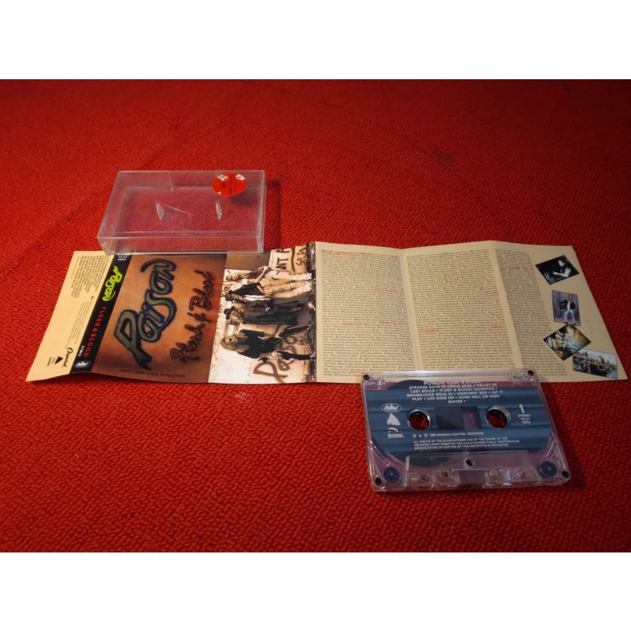 Poison - Flesh & Blood (kaset pita)