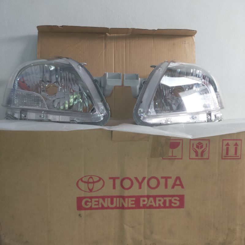Headlamp Depan Lampu Besar Depan Kanan Kiri Vios E Limo Gen 2