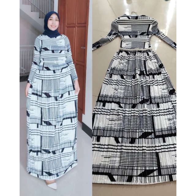READY STOK GAMIS PLISKET BLUDRU IMPORT PREMIUM