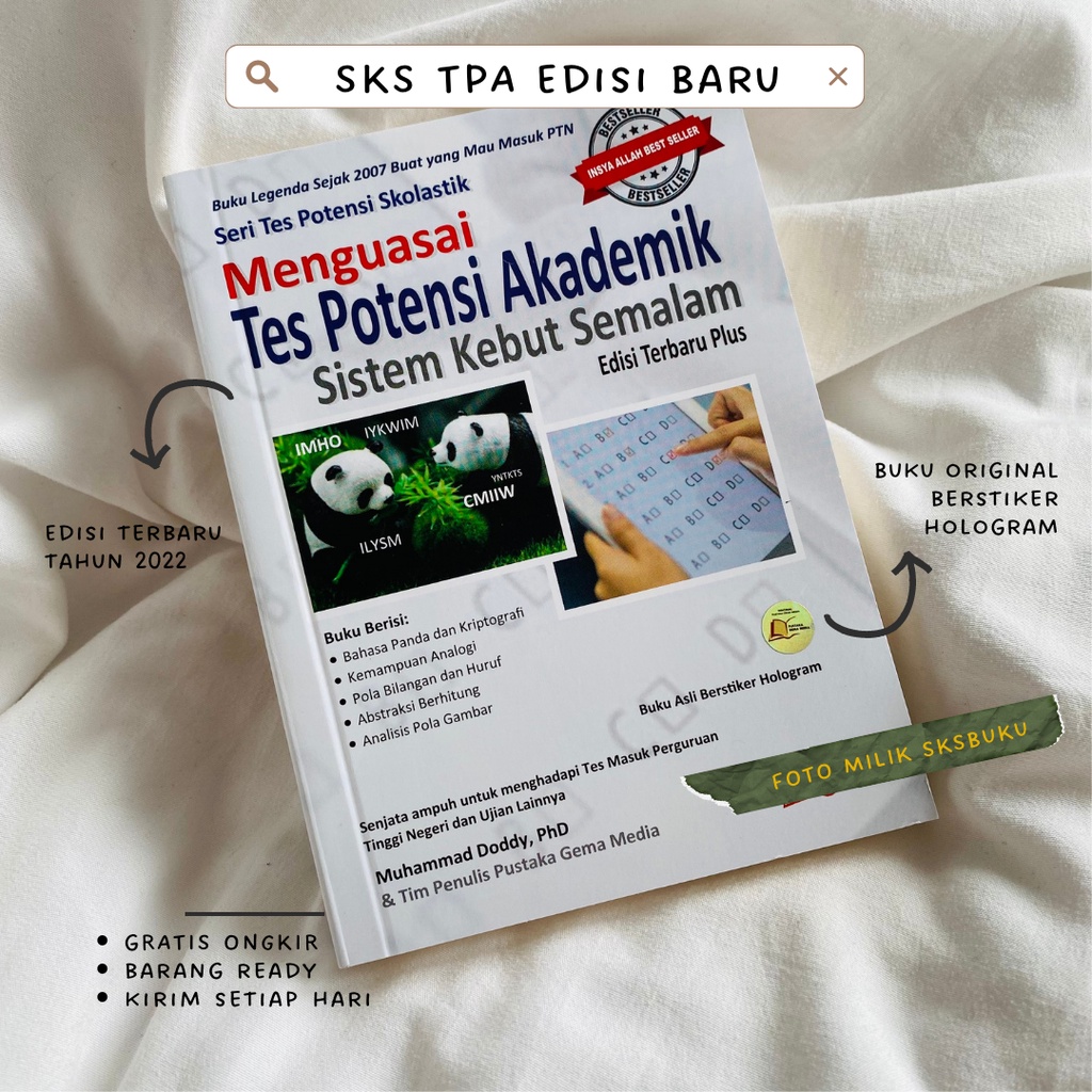 Buku Melibas TPA = Melibas Ratusan Soal TPA