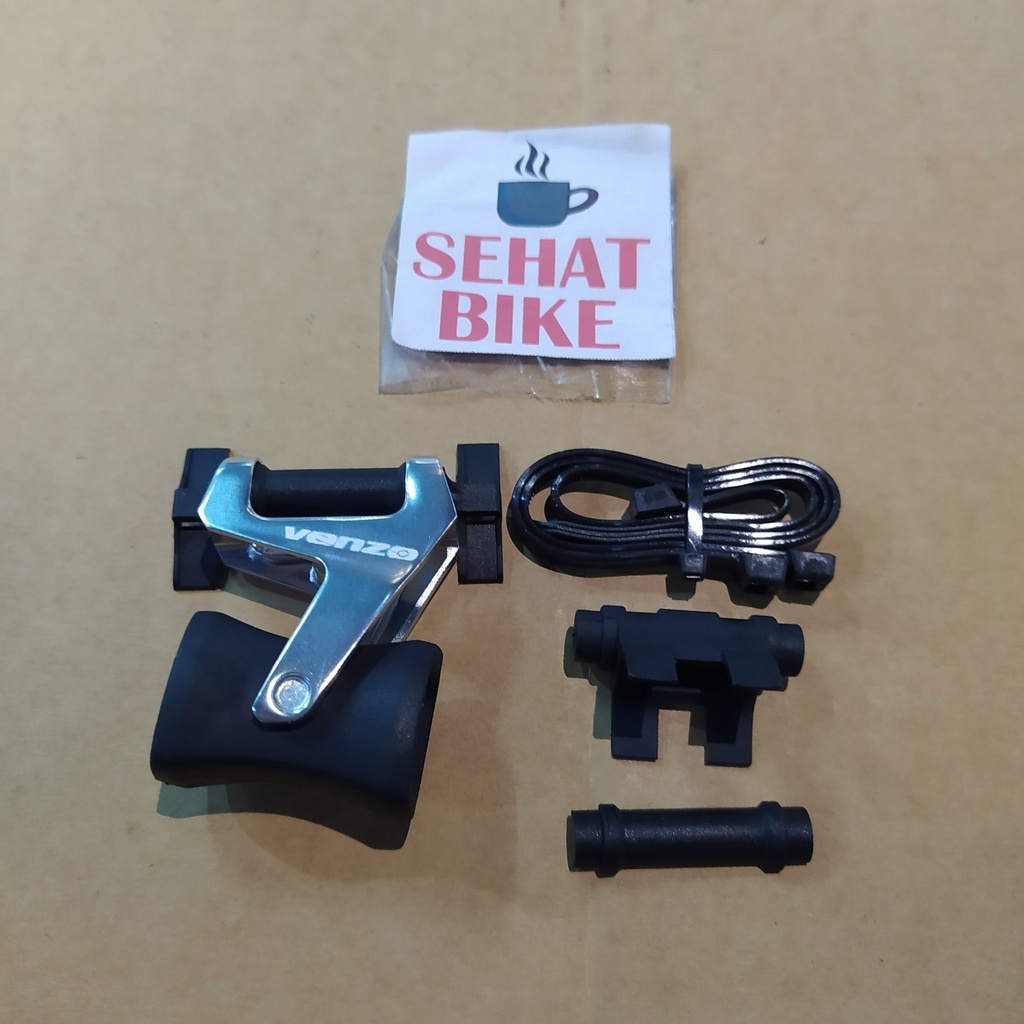 Chain Guard Sepeda Venzo Silver Original