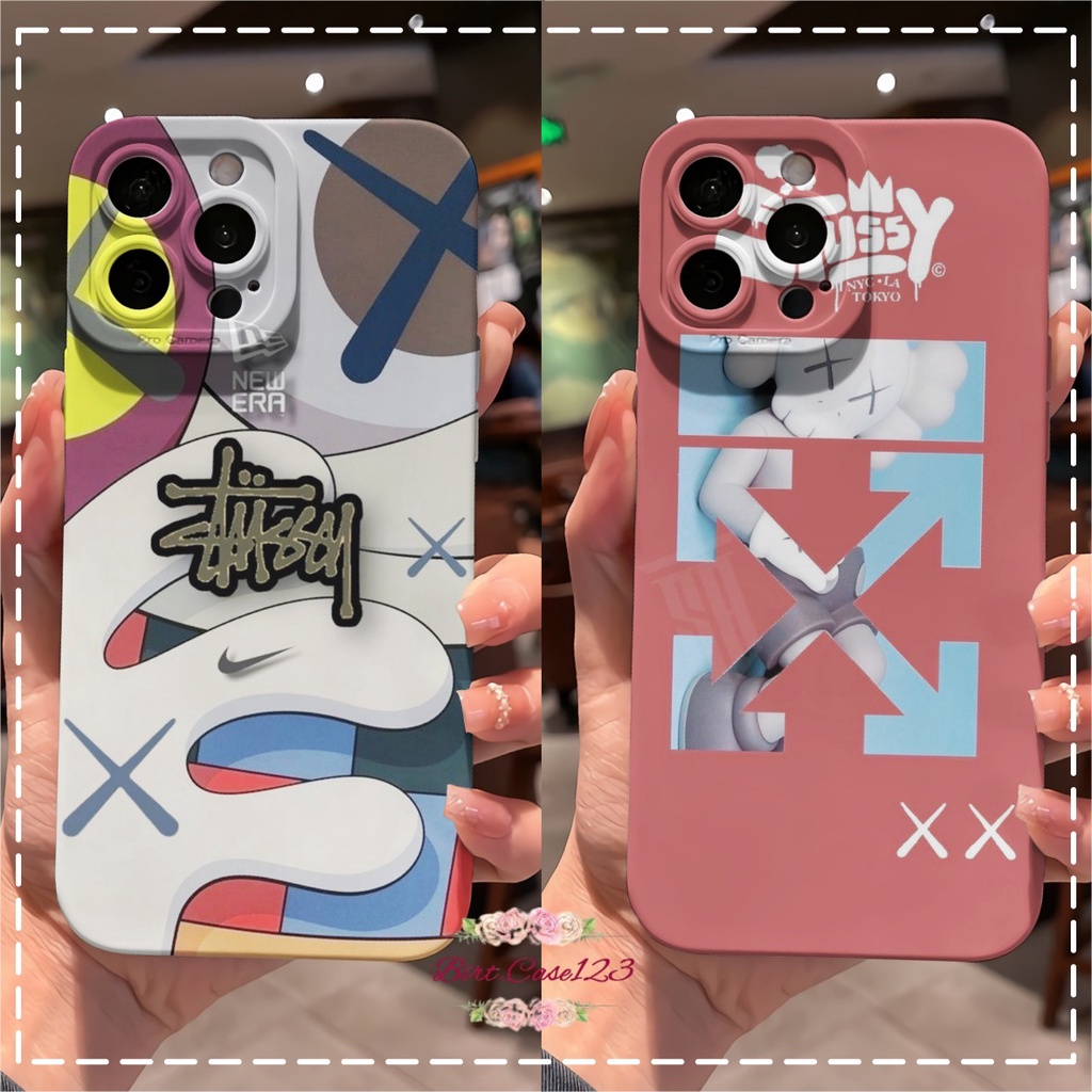 CUSTOM CASE SOFTCASE SILIKON PROCAMERA STUSSY CUSTOM OPPO REALME VIVO XIAOMI SAMSUNG INFINIX IPHONE FOR ALL TYPE BC6816