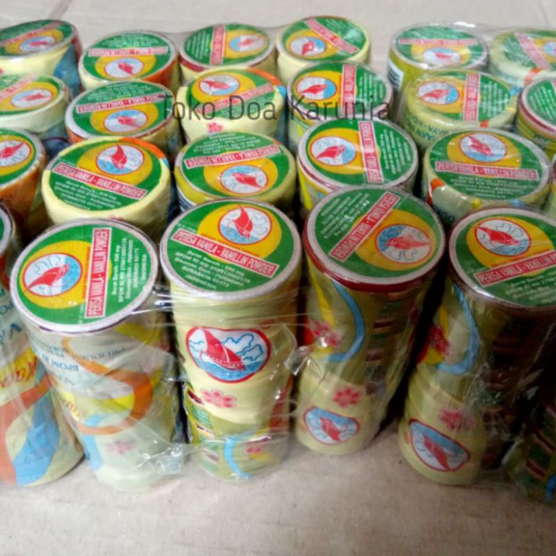 

Vanili Bubuk cap Kapal Layar 1 slop (isi 6pcs)