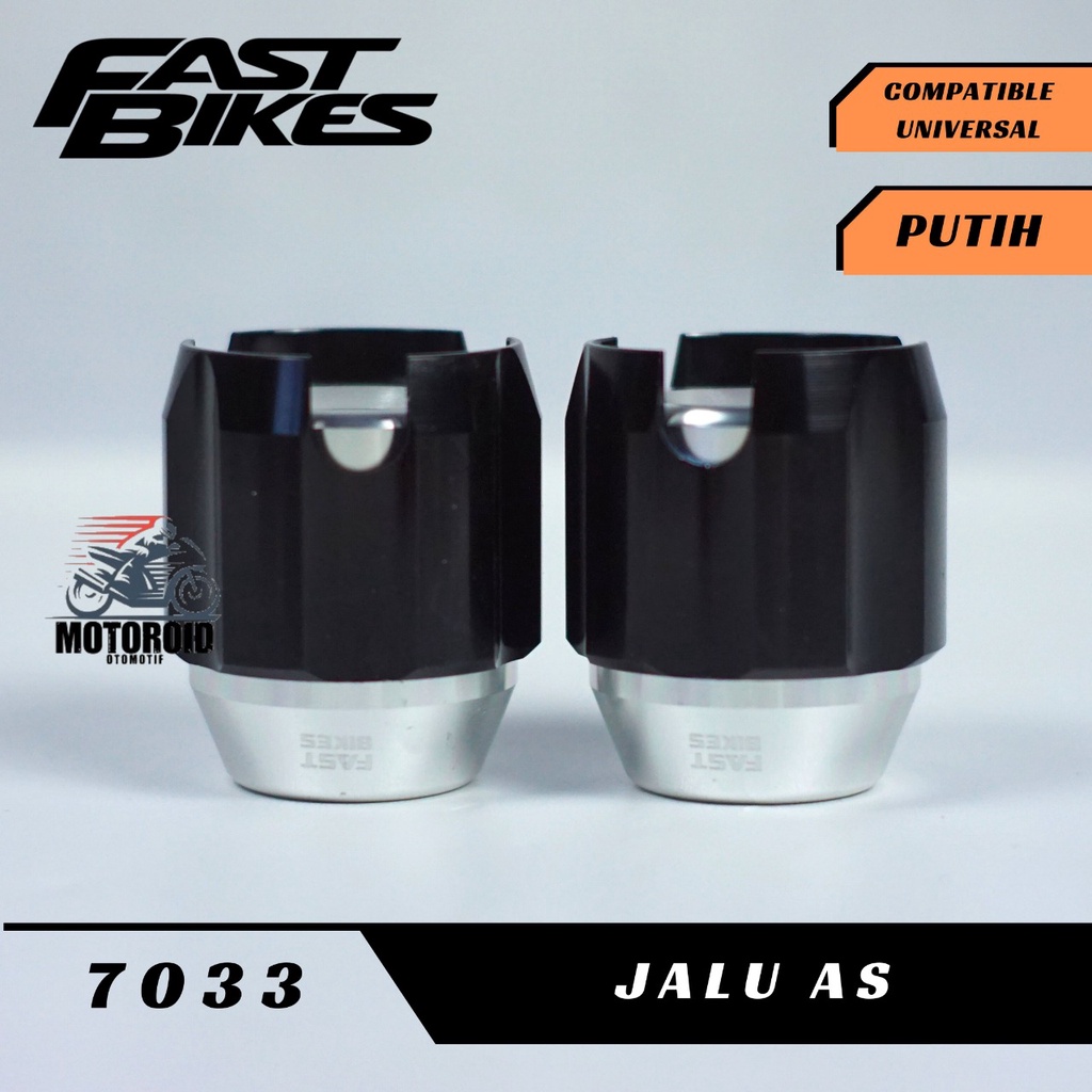 JALU AS RODA DEPAN FULL CNC JUMBO FASTBIKES PELINDUNG RODA DEPAN FASTBIKES FULL ALUMINIUM UNIVERSAL