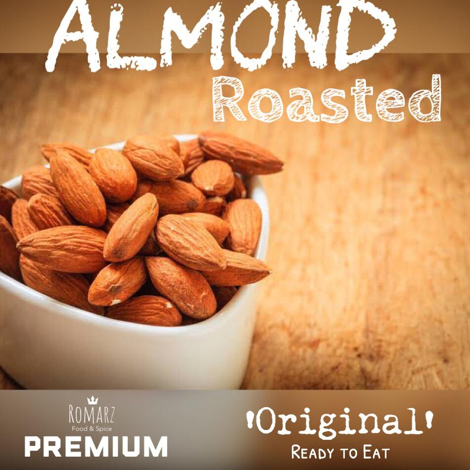 

₦ ALMOND ROASTED 100gr Kacang Almond Panggang Kacang Almond Oven