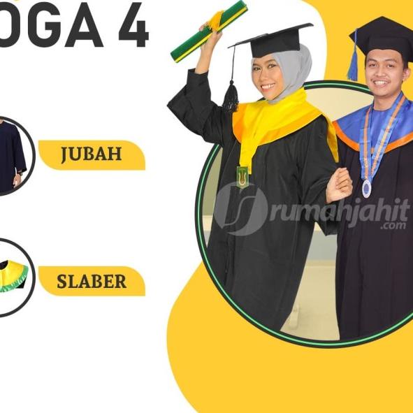 Jual toga wisuda/Paket toga wisuda / perlengkapan wisuda / - Paket Toga 5