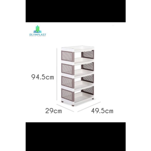 RAK PIRING PLASTIK/RAK SUSUN PIRING OLYMPLAST