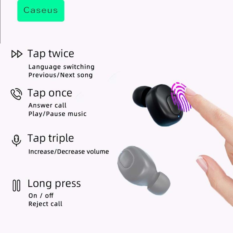 Caseus W-M01 ( Wonder M01 ) Bluetooth 5.0 TWS Noise Reduction Earbuds