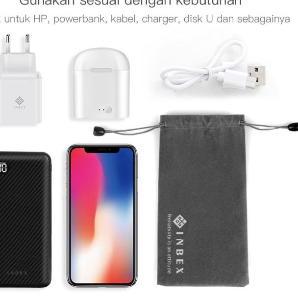 INBEX S03S Tongsis Bluetooth Led Selfie Stick Remote Bright Tripod+bag