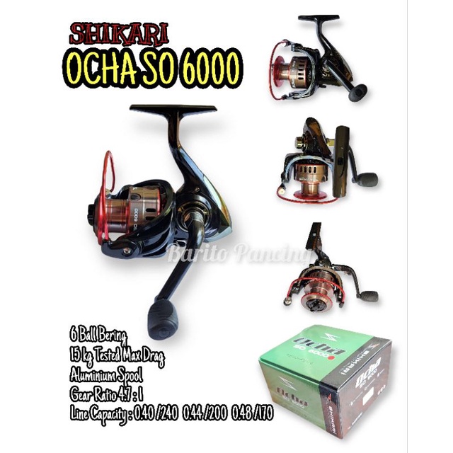 Reel Shikari Ocha SO 6000 Fishing Reel