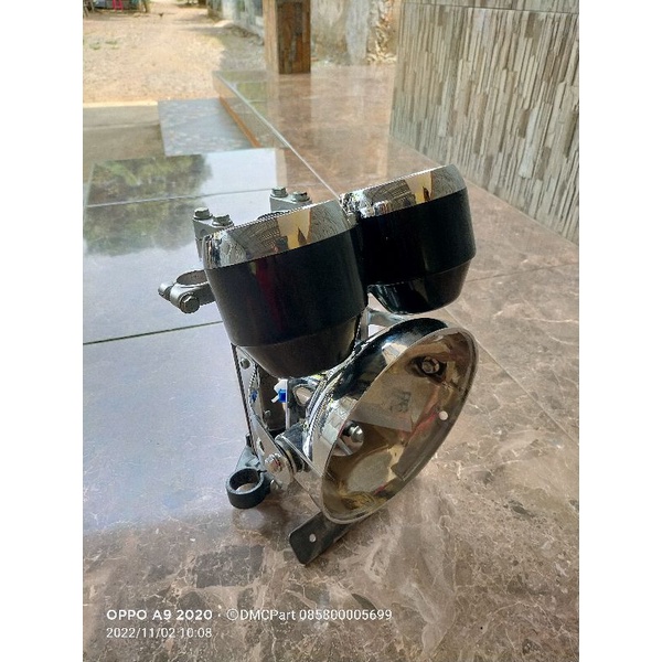 PAKET DUDUKAN BREKET LAMPU BULAT 7 INCH RX KING MODEL NINJA PNP RX KING SET KUPINGAN SET BATOK NINJA