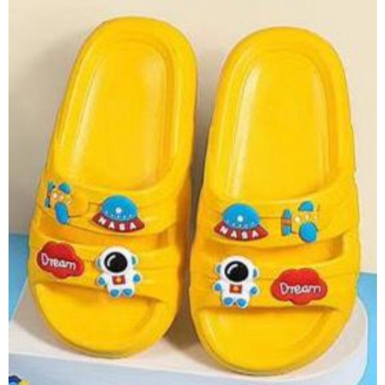 Sandal Slop Anak Karet Astronot Nasa Import High Quality RF