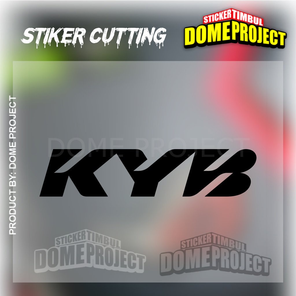 STIKER CUTTING KYB PREMIUM GRADE 5 VARIAN WARNA