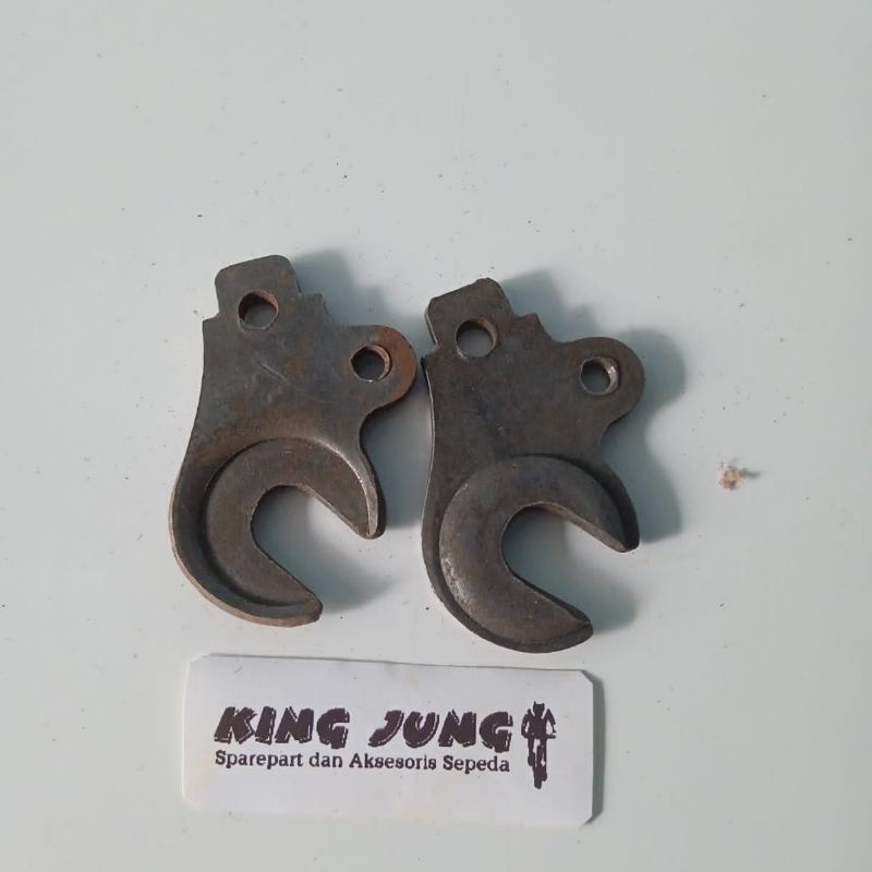 DO Fork Single eyelet/Drop Out Fork sepeda (sepasang)